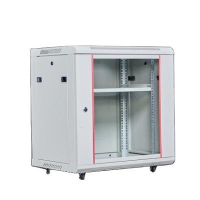 China 12U 530*400*600 19-inch Hanging Wall-Mounted Network Data Cabinet Stock Products Status for sale