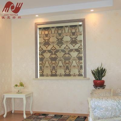 China Manual jacquard high quality UV blackout blackout protection double layer curtain window zebra blinds for sale