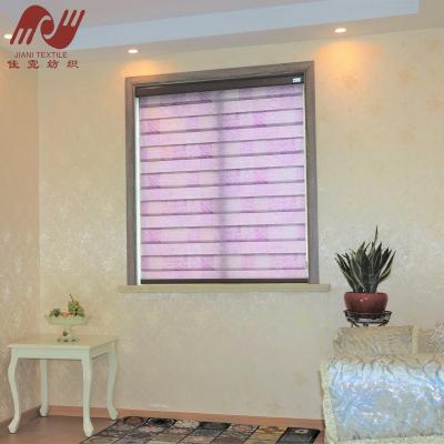 China UV Protection Home Sunscreen Jacquard Color Blackout Turkey Blinds Zebra Fabric For Roller Blinds for sale