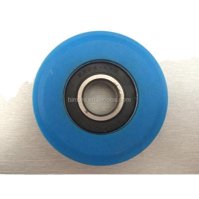 China Bimore Industrial Escalator Step Roller OD76mm Bearing Thickness 22mm 6204-2RS for sale