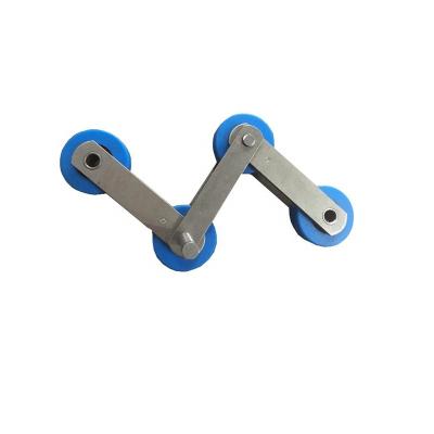 China Modern Bimore Escalator Step Chain Pin Length 120mm Roller: 75x23.5mmx6204 TK Escalator Chain for sale