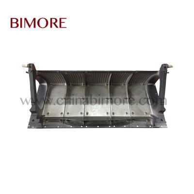 China BIMORE 1000mm industrial escalator step with delimitation 30/35 degree 10500159 escalator spare parts for sale