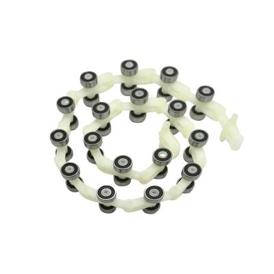 China Modern Bimore Escalator Newel Chain 17 Pair Bearing With 2 Chain Ends Return Chain XAA332G1-G23 for sale