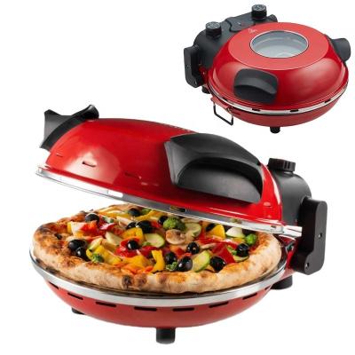 China Máquina de fazer pizza elétrica com pedra especial para assar pizza 1200 W Forno de pizza à venda