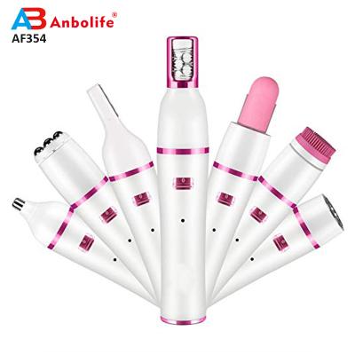 Chine 7 en 1 produits de soins personnels pour femmes Manucure électrique ensemble de sourcils Trimmer de nez femmes kit de toilettage à vendre