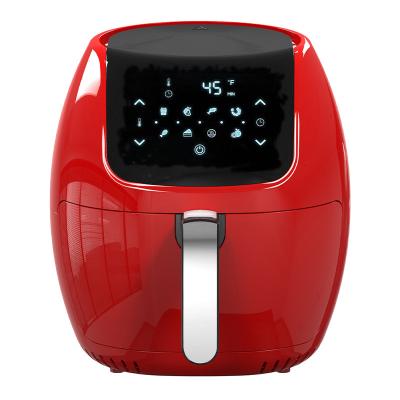 China Smart Wifi Tuya App 6L 8L Electric 5.5 Liter Big Digital Air Deep Fryer for sale