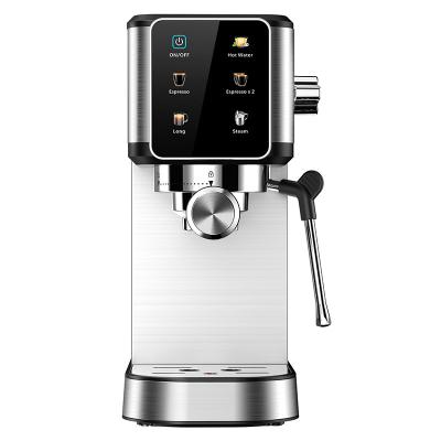 China Thermoblock Heating Digital Home Expresso Coffee Maker Automatic Steam Portable Smart Italian Espresso Coffee Machine for sale