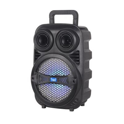 China GZNDR 8 Inch Party Trolley Speaker DJ Sound System Wireless BT Professional High Fidelity Audio Speakers for sale