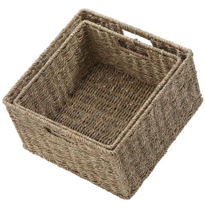 China Medium Large XL White Rattan Plant Plankton Fruit Basket Woven Baskets Samall Small Circle Picnic Place Wicker Handle Viable Wicker Flower Basket Plant Plankton Easter for sale