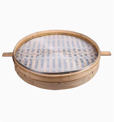 China Microwave Stored Steamer For Vegetable Mini Bamboo Wedding Gift Dim Sum Natural Cookware Direct Home Stackable Square Steamers for sale