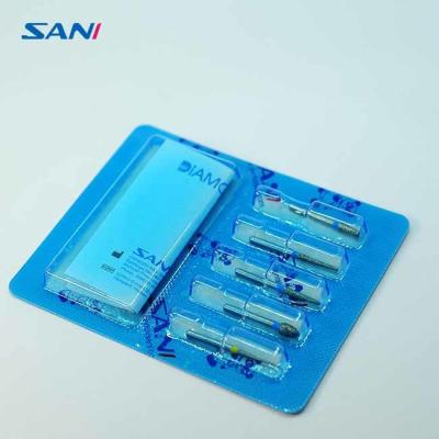 China 11mm Dental Bur Stainless Steel Diamond Bur Set For High Speed Handpiece for sale