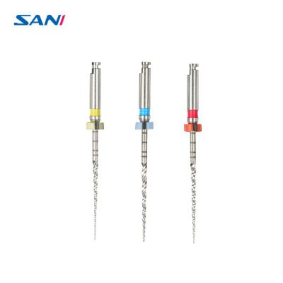 China Flexible Verjüngung Dreh-Endo Files, rotierende Endodontic Instrumente 6pcs/Pack zu verkaufen