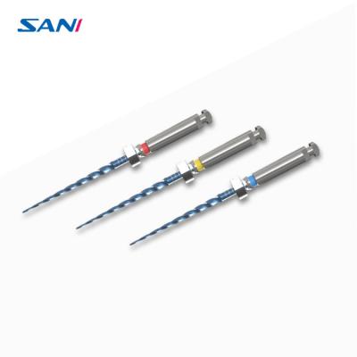 中国 4pcs/Box 28mm Niti Rotary Instruments Endodontics Rotary Niti Files 販売のため