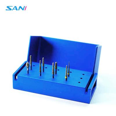 China 5pcs/Box Dental Polishing Burs , 8mm Dental Lab Diamond Burs for sale