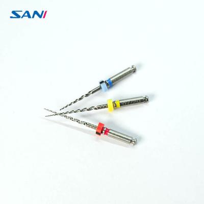 China Niti 3pcs/Pack Endodontic Retreatment Files CE Certification for sale