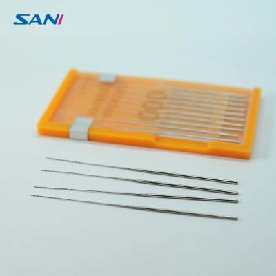 China Os espetos farpados dentais de FDA 21mm alisam os materiais Endodontic de superfície à venda