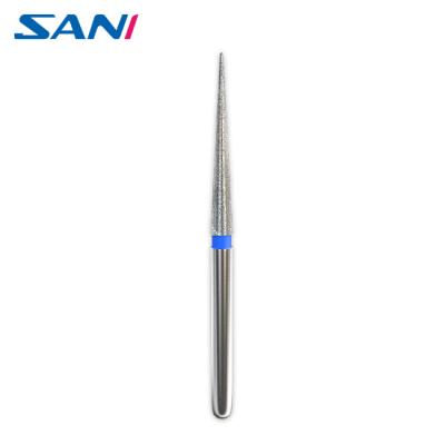 Chine Acier inoxydable argenté Diamond Burs Flexible Endodontic Access chirurgical dentaire Burs à vendre