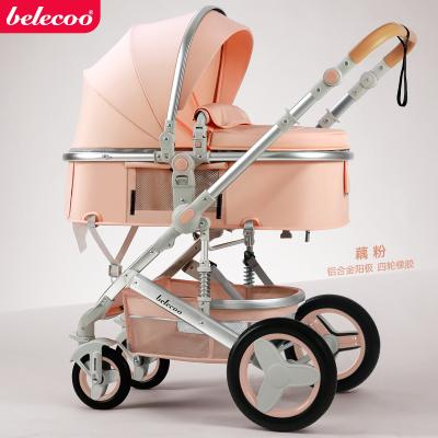 China Purorigin Multifunctional Baby Stroller Wholesale Cheap Nice Design 2 in 1 Baby Pram Stroller 0~36 Months for sale