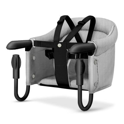 China Safety Comfortable Baby Dining Chair Purorigin Portable Foldable Umpire Chair Can Be Fixed Clip On Table OEM/ODM for sale