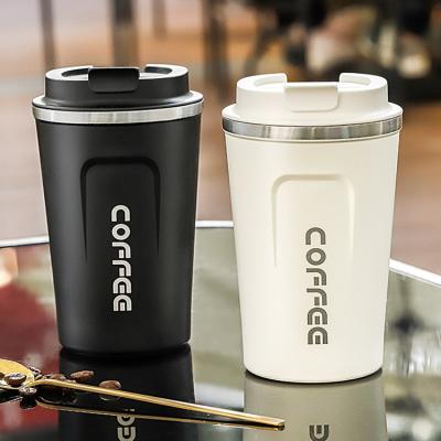 China Contemporary Wholesale Eco-friendly Double Wall Thermos Coffee Mug , Vacuum Insulated Sublimation Blank 16oz Stainless Steel Travel Coffee Mug for sale