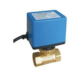 China Cool / Heat Water Or 60% Glycol 3 Way Ball Valve Brass In DN15 DN20 DN25 DN32 Size for sale