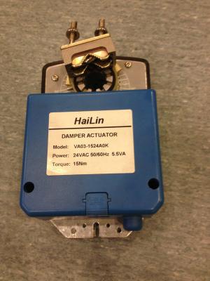 China Custom Electric Damper Actuator for Ventilation Flaps / Air Handler for sale