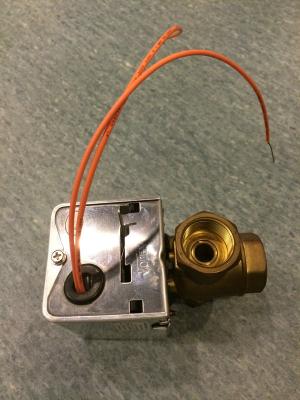 Chine Valve de bobine de fan motorisée par climatisation/valve de modulation bi-directionnelle à vendre