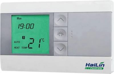 China 24V Programmable Boiler Thermostat / Large display Floor Thermostat for sale