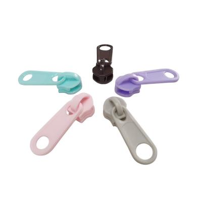 China #3 #5 #8 #10 Nickel Free Custom Plastic Zipper Slider Puller For Garment for sale