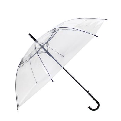 China POE Umbrella Factory Direct Sales Full Body Strong Windproof Transparent Umbrella for sale