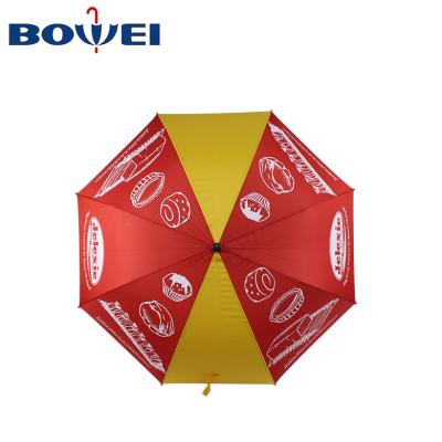 China Cheap Contemporary Golf Advertising Pongee Umbrellas Advertising Umbrella With Logo Custom Big Size Printed Design for sale