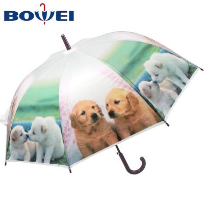 China China Newest Cute Small Dog Puppy Print Cartoon Hanging Cute Animal Umbrellas For Kids for sale