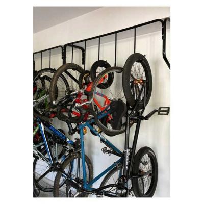 China Durable Easy Mount And Hang Wall Mounted Bicycle Storage Hanger Garage 5 Bike Rack For Indoor Home Use for sale