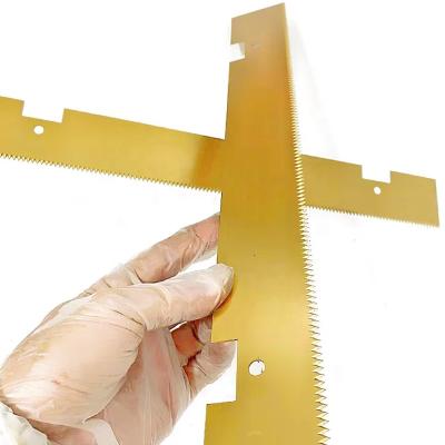 China Other Toothed Blade Titanium Plated Cutter Film Cutting for sale