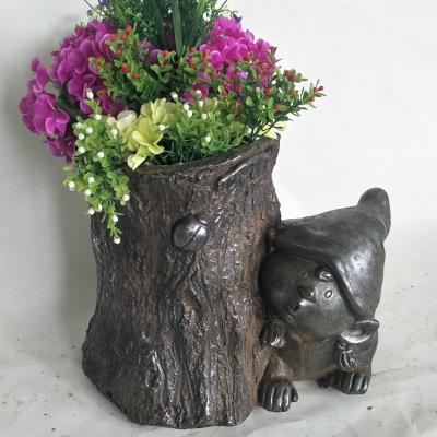 China American Style Animal Shape Pot Flower Pot MgO Style Outdoor Use Garden Decoration for sale