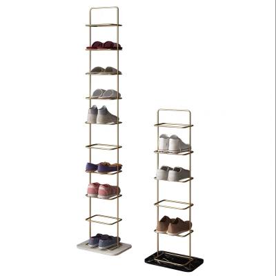 China Customizable durable metal frame modern design furniture living room shoe rack organizer display stand for sale for sale