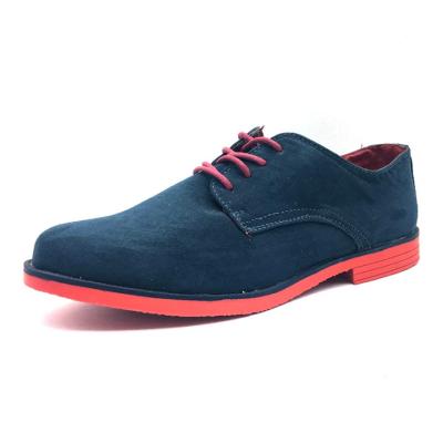 China Anti-Smell Mens Lace Up Classic Suede Oxford Shoe for sale