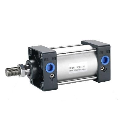 China Bore Size 32mm Air Cylinder Hotels Standard Series Air Cylinders Double Acting Air Pneumatic Cylinder Sc 40mm 80x250 for sale