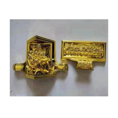 China Hot Sale Low Prices Coffin Corner Bed Accessories Coffin Plastic Fittings Handle for sale