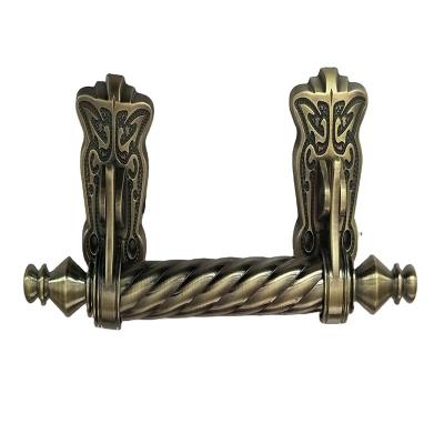 China 2022 New Design Casket Coffin Decoration Hardware Metal Handle Hardware Funeral Supplier for sale