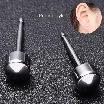 China Romantic Hot Selling Cochlear Nails Dainty Pure 925 Sterling Silver Cochlear Nails Post Earrings Ear Stud For Women Or Men for sale