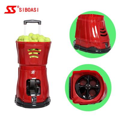 China SIBOASI S3015 TENNIS BALL MACHINE TENNIS LAUNCHER MACHINE 63.5*53*61.5cm for sale