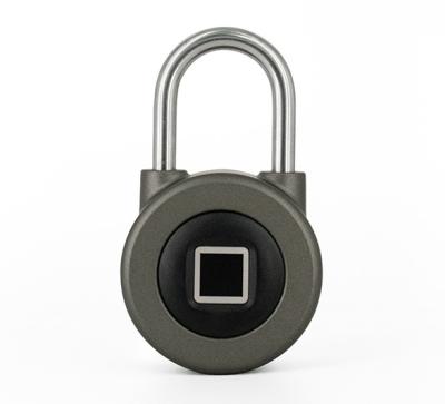 China High Quality BT Fingerprint Waterproof Smart Padlock APP Electronic Lock HX-01 for sale