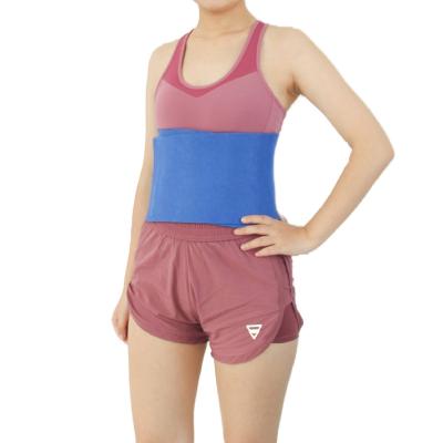 China One Piece Universal Adhesive Sports Waist Support Blue Waist Support Pad for sale