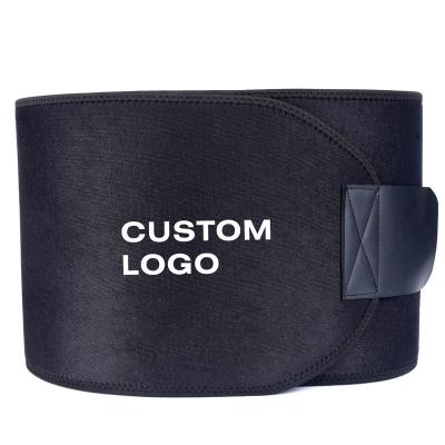 China Universal Custom Neoprene Sweat Pad Belt Sports Belly Waist Lift Package Neoprene Belt Yoga Belt for sale