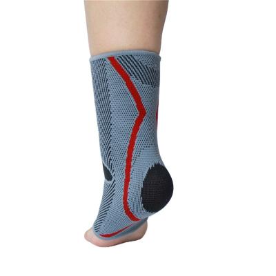 China 2022 Universal Wholesale Gym Protective Foot Bandage Running Elastic Protector Sports Soft Fitness Support Pad Ankle Brace for sale