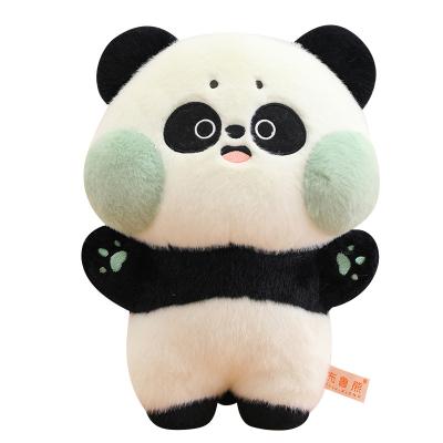 China Panda Bear Cute Kawaii Plush Custom Stuffed Animal Colorful Child Toy Pillow Doll for sale