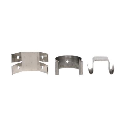 China Apartment ; Leaf ; Custom Stamping Plate Stainless Steel Flat Spring Clip For Clamp Frame Furniture Automotive Spring Clip for sale