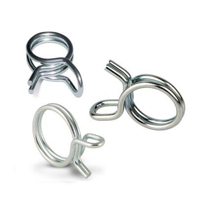 China Custom Stainless Steel Zinc Plating Spring Clamps Stainless Steel Spring Hose Clamp Clip for sale