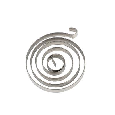 China Coil Customized Stainless Steel Flat Wire Spring for sale